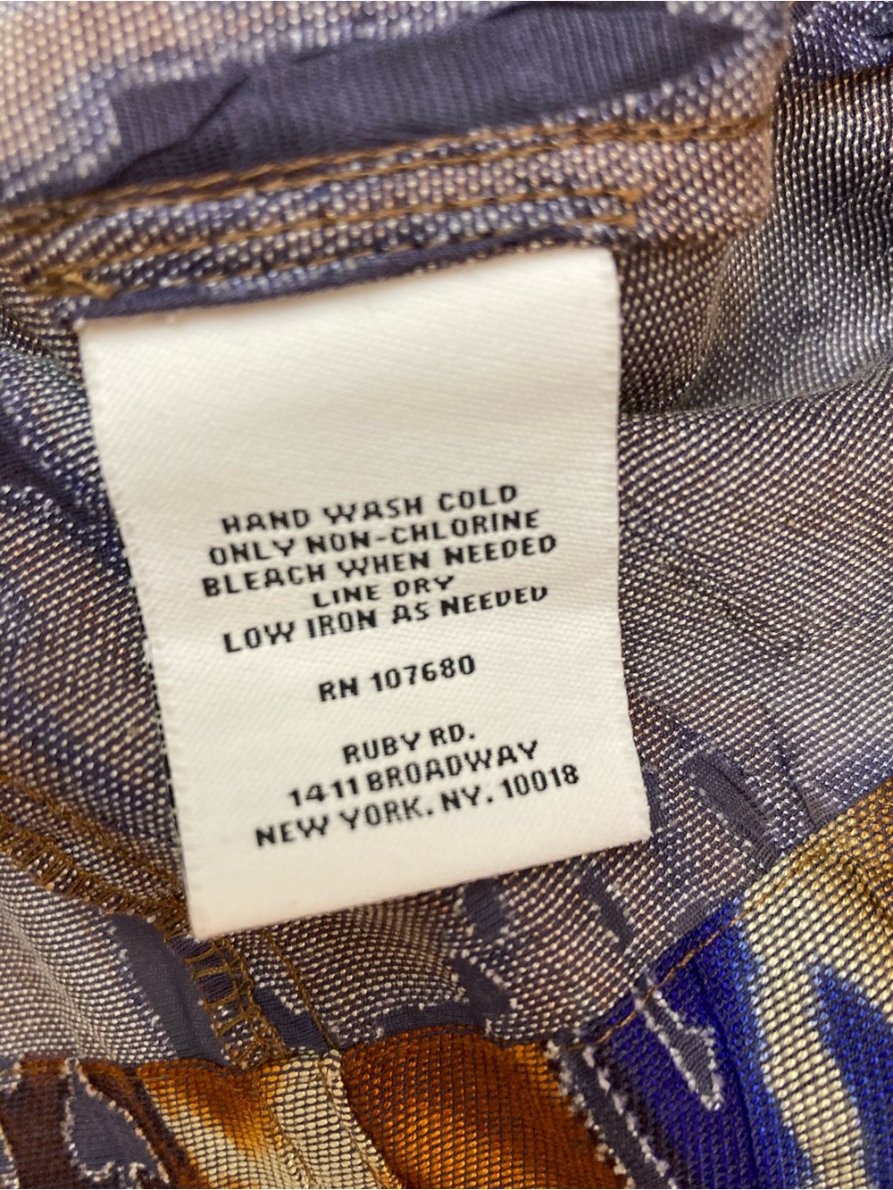 Ruby Rd. Women’s Multicolor Patterned Button-Front Jacket - Picture 5 of 11